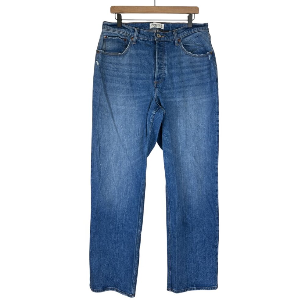 Abercrombie & Fitch Curve Love low rise 90s The Baggy